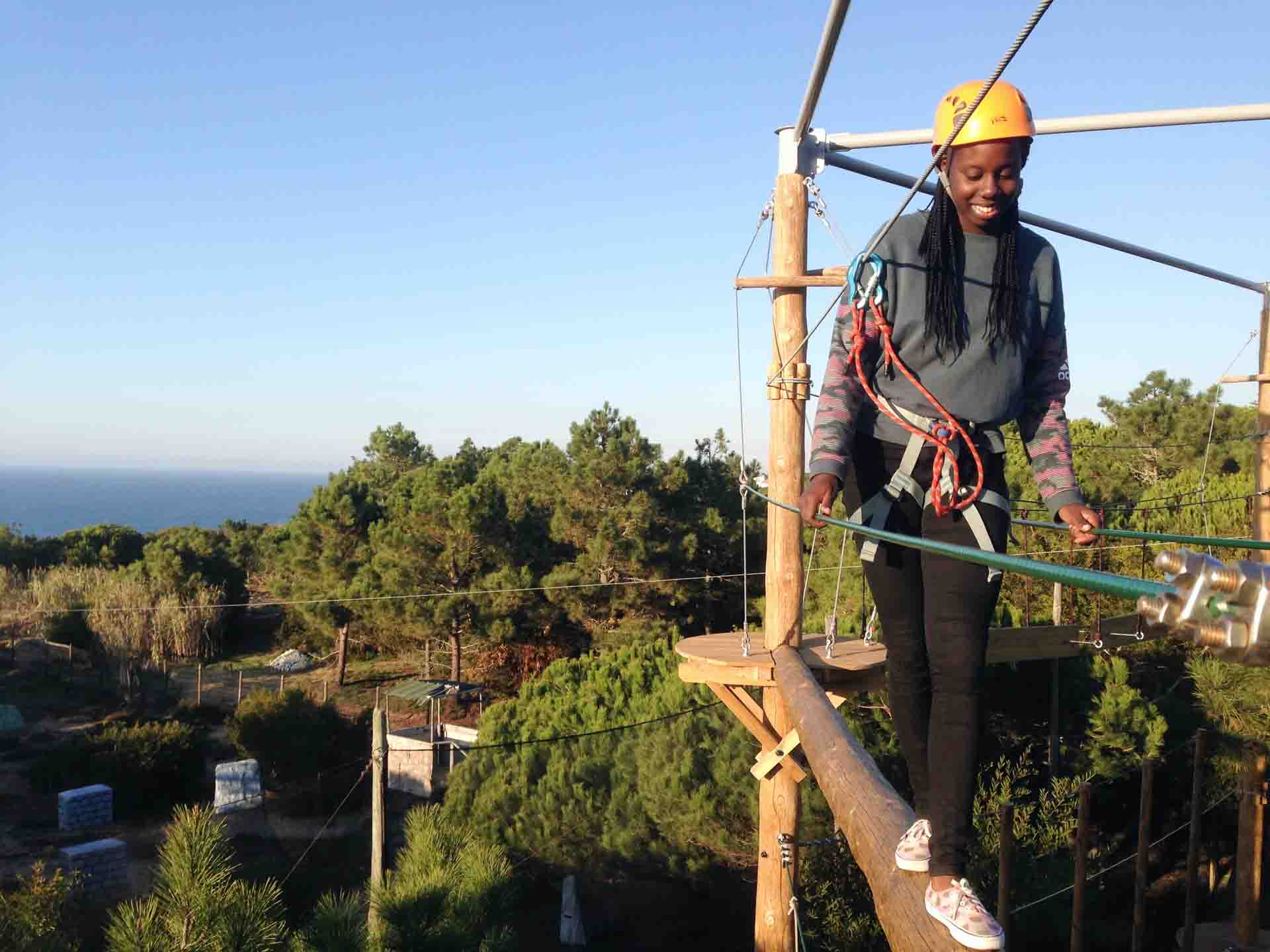 Tree Climbing + Rock Climbing and Zip Line + Traditional Games + Tray Menu